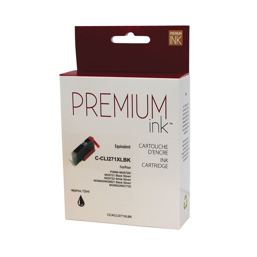 Canon CLI-271XL Noir Alternative Premium Ink Canon CLI-271XL Noir Alternative Premium Ink